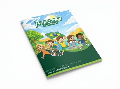 Livro de Colorir Turma do Patriotinha - Patriotinha